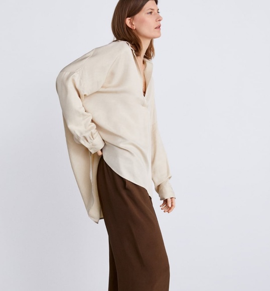 Oversized zara blouse - Picture 2 of 3